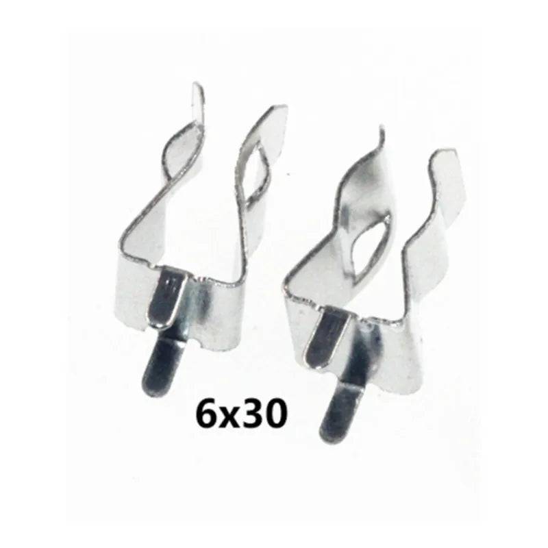 5Pcs BLX-A Glass Fuse Holder 5x20mm 6x30mm PCB Mount Fuseholder Clip Ceramic Fuse Tube Socket for Electrical Safety
