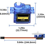 5/10Pcs SG90 Servo Motor Micro Servo 9G Servo Motor for RC Robot Arm Helicopter Airplane Remote Control For Rc Planes Fixed wing