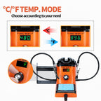 YIHUA 926LED-III Digital Electric Soldering Iron Kit with Helping Hands 960I Adjustable Temperature Portable Soldering Station