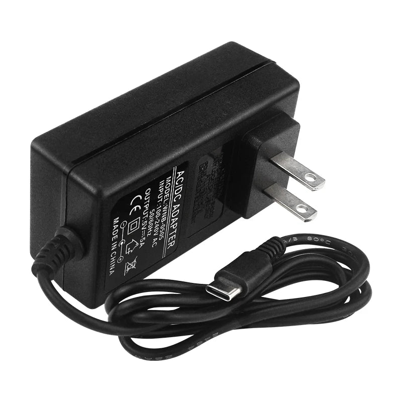 5V 5A Power Adapter for Orange Pi 5 Pro / Max / Ultra / Plus / 4A / RV2 USB Type-C Power Supply EU US UK Plug Raspberry Pi 5 4