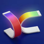 Flexible RGB LED Light Strip Bar ARGB Board Cover For Computer Power Supply ATX 24PIN GPU Video Card Cables And Case