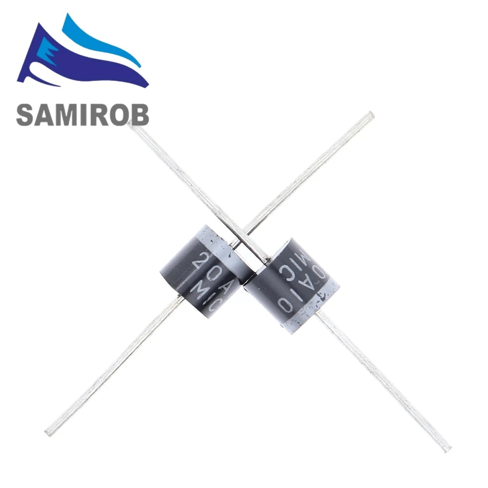 50pcs/bag 6A10 6A 1001V 10A10 10A 1000V 20A10 20A 1000V rectifier diode