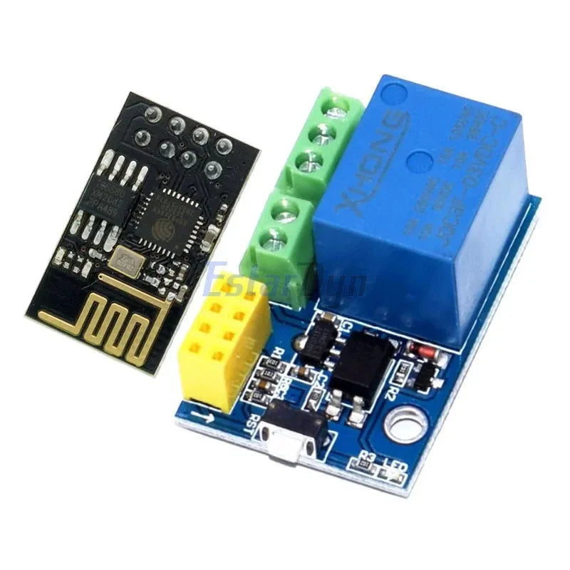 Estardyn ESP8266 ESP-01 ESP-01S 5V WiFi Relay  Things Smart Home Remote Control Switch  Phone APP Wireless WIFI For