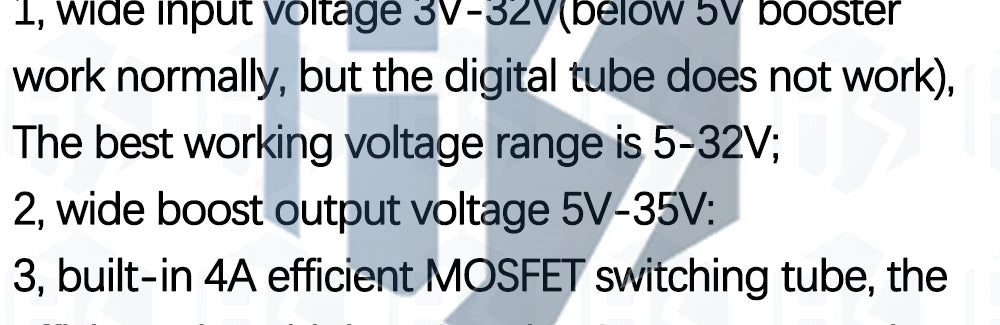 DC-DC XL6009 Digital Boost Step Up Power Supply Module Adjustable 4.5-32V to 5-52V Step-up Voltage Regulator With LED Voltmeter