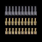 100PCS 2.8/4.8/6.3mm Female&Male Crimp Spade Connector Car Speaker Electrical Wire Connectors Transparent Sleeve