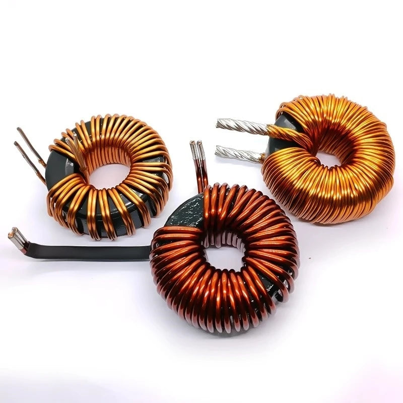 1PCS 47MM Iron Silicon Aluminum 1/1.5/2/3/4 MH 184125 Charging Pile PFC LC Filter Inductor DC-DC