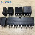 10PC 5569 4.2mm Black Dual Row Automotive Wiring Connector Straight Pin 2x1-2x12 Pin for PC/Computer Graphics Card ATX on Board