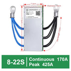 ANT BMS 8-22S 24-72V Smart BMS with BT UART App Control  for Lifepo4/Li-ion/LTO Free Software  40A 80A 110A 130A 170A 220A 340A