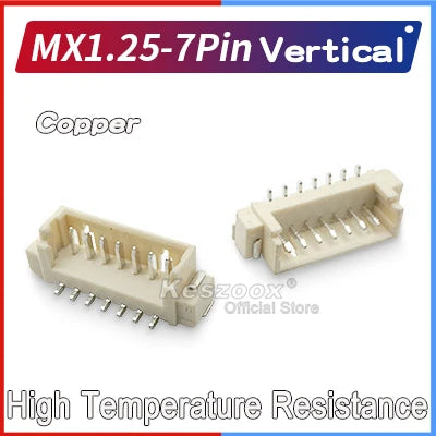 Molex 1.25mm Pitch SMT Vertical Socket Plug Header Connector by Keszoox, 53398/53261 Series (02–08, 1071), For Micro Drone DIY