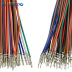 10pcs Micro-Fit MX3.0 43025 43020 3.0mm Male Female Single/Double Terminal Crimped 1007 20AWG 20cm 30cm 50cm Wire Cable Harness