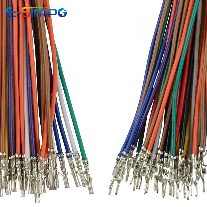 10pcs Micro-Fit MX3.0 43025 43020 3.0mm Male Female Single/Double Terminal Crimped 1007 20AWG 20cm 30cm 50cm Wire Cable Harness