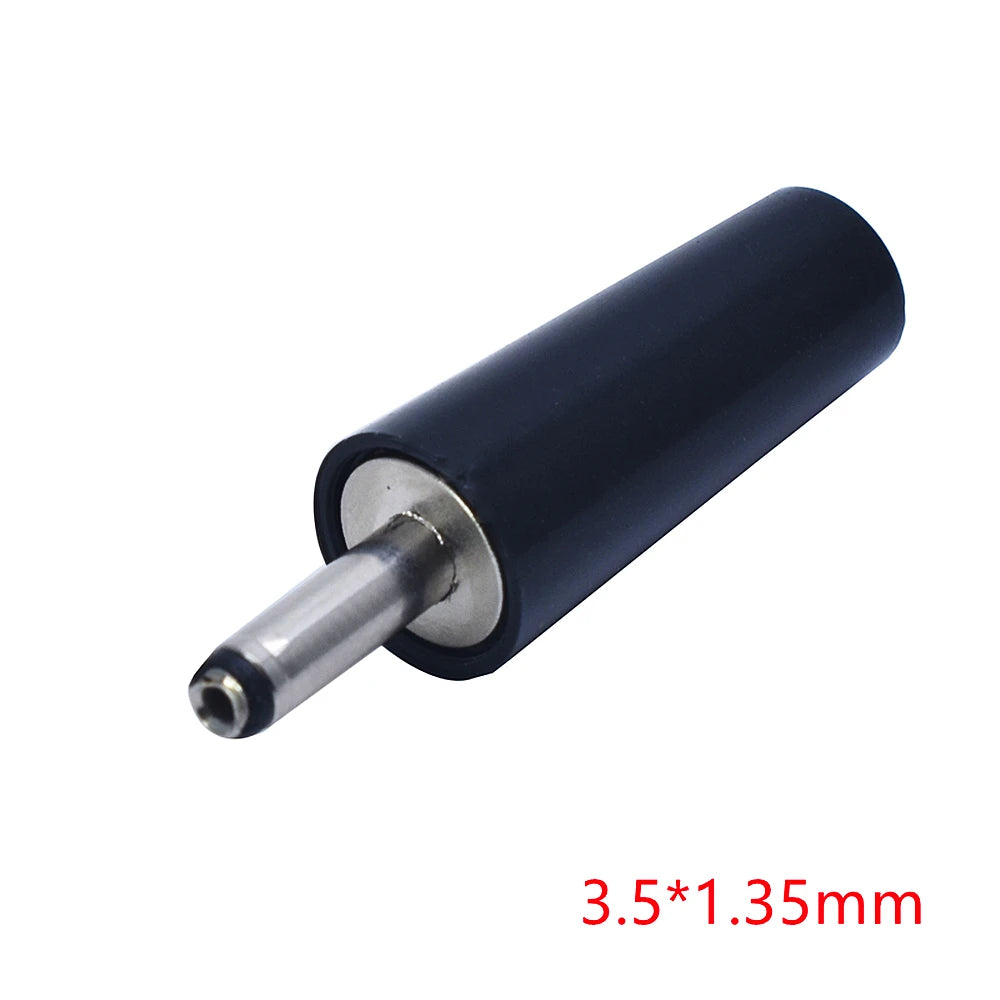 5/10PCS DC Power Plug Connector 5.5*2.5 / 5.5*2.1 / 3.5*1.35mm DC Male Plug with Lock Welding Line DIY
