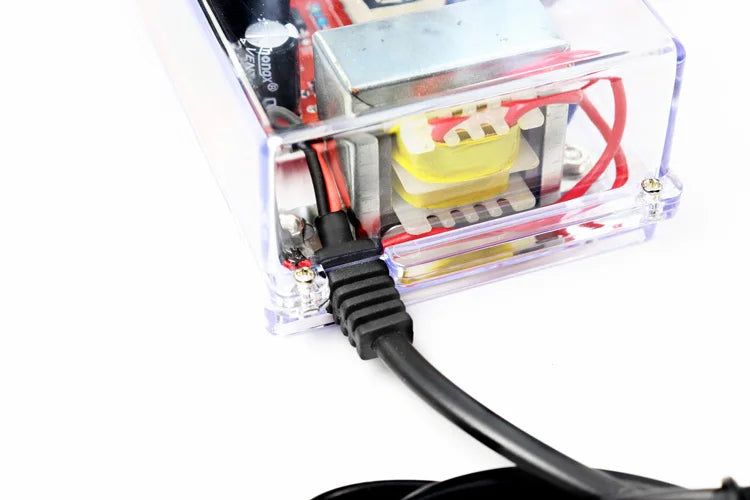 Electronic DIY LM317 Adjustable Voltage Regulated Kit DC Step-down Power Supply Making Parts With Case Soldering Assembly 220V