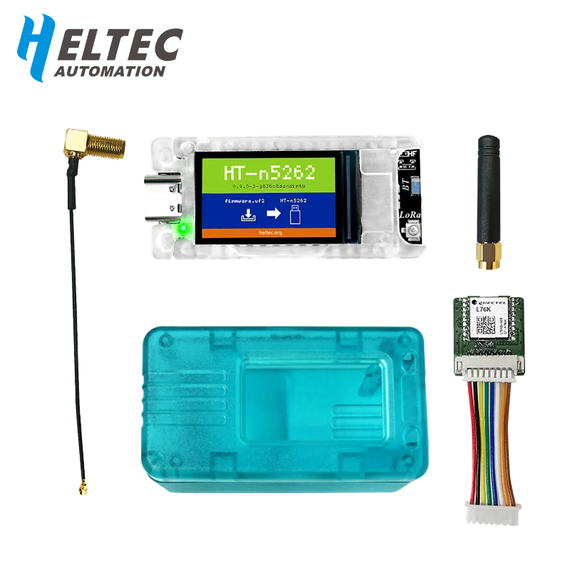 Heltec T114 V2 Meshtastic Tracker Nordic nRF52840 SX1262 LoRaWAN Arduino Positioning Development board Low Power TFT Display BLE
