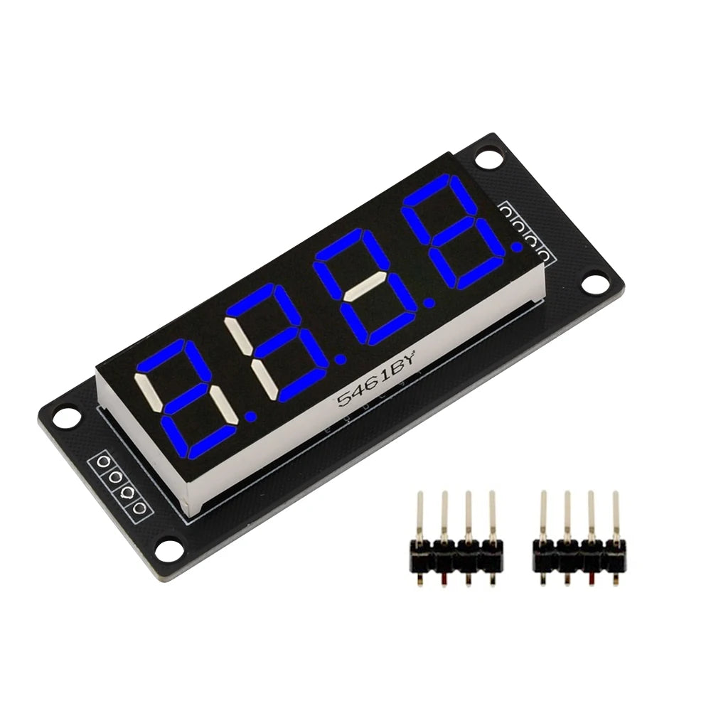 TM1637 LED Display Module For Arduino 7 Segment 4 Bits 0.56 Inch Clock RED Anode Digital Tube Four Serial Driver Board Pack