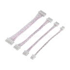 10PCS JST XH2.54 2p 3p 4p 5p 6p 7p Female Connector Terminal Cable 10cm 20cm 30cm 2.54mm Red white Wire Single/Double Head 26AWG