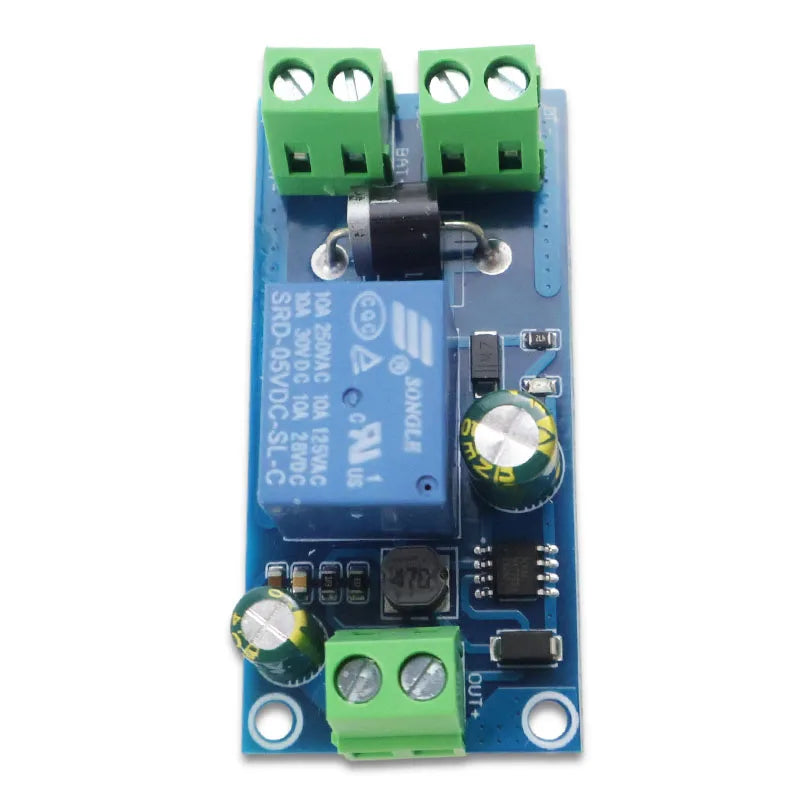 YX850 Power Failure Automatic Switching Standby Lithium Battery Module DC 5V-48V Backup Battery Module 10A for UPS Power Supply