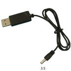 3.7V USB Charging Cable JST SM 1.25 2.0 2.5 3.5 MX2.0 Plug Lithium Battery Charger for RC Aircraft Helicopter Toys Accessories
