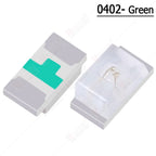 1000Pcs 0402 SMD LED Diodes Chip  Warm White Red Green Blue Yellow Orange UV Purple Pink RGB DIY PCB Lamp Light Beads Emitting
