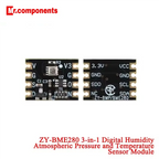 1pc BME688 BME680 Gas Air Humidity Pressure Temperature Sensor Environmental Sensor Module ZY-BME280 BME688 BME680 Chip New