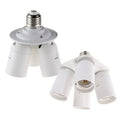 3/4 in 1 E26 E27 Edison Screw LED Lamp Bulb Base Splitter E27 3Heads 4Heads Light Socket Holder Adapter Extender