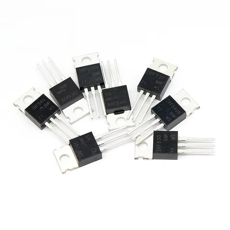 5pcs/lot High-Performance Power MOSFET Transistor IRF1404 IRF540N IRF530N IRFZ44N IRF9540 IRF840 IRF840 Field-Effect Transistors