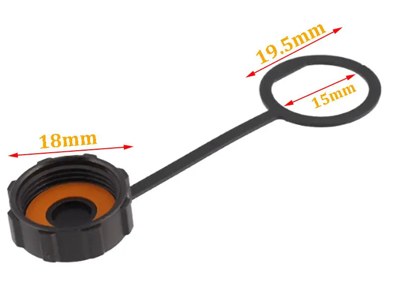 1PC E16 Buckle Waterproof Connector HDMI/USB2.0/USB3.0/RJ45/Type C/MICRO USB Panel Mount DIY Jack with Dust Cover Connector