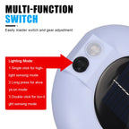 Foldable LED 120° Solar Light Outdoor Wall Lamp Waterproof Spotlights Lamp Motion Sensor Solar 3 Modes Street Light Garden Decor