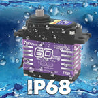 GX3260BLS 60KG 8.4V High Torque All Steel Helical Gear Digital Servo Brushless Motor 25T Metal Servo Arm for Robot Crawler Cars