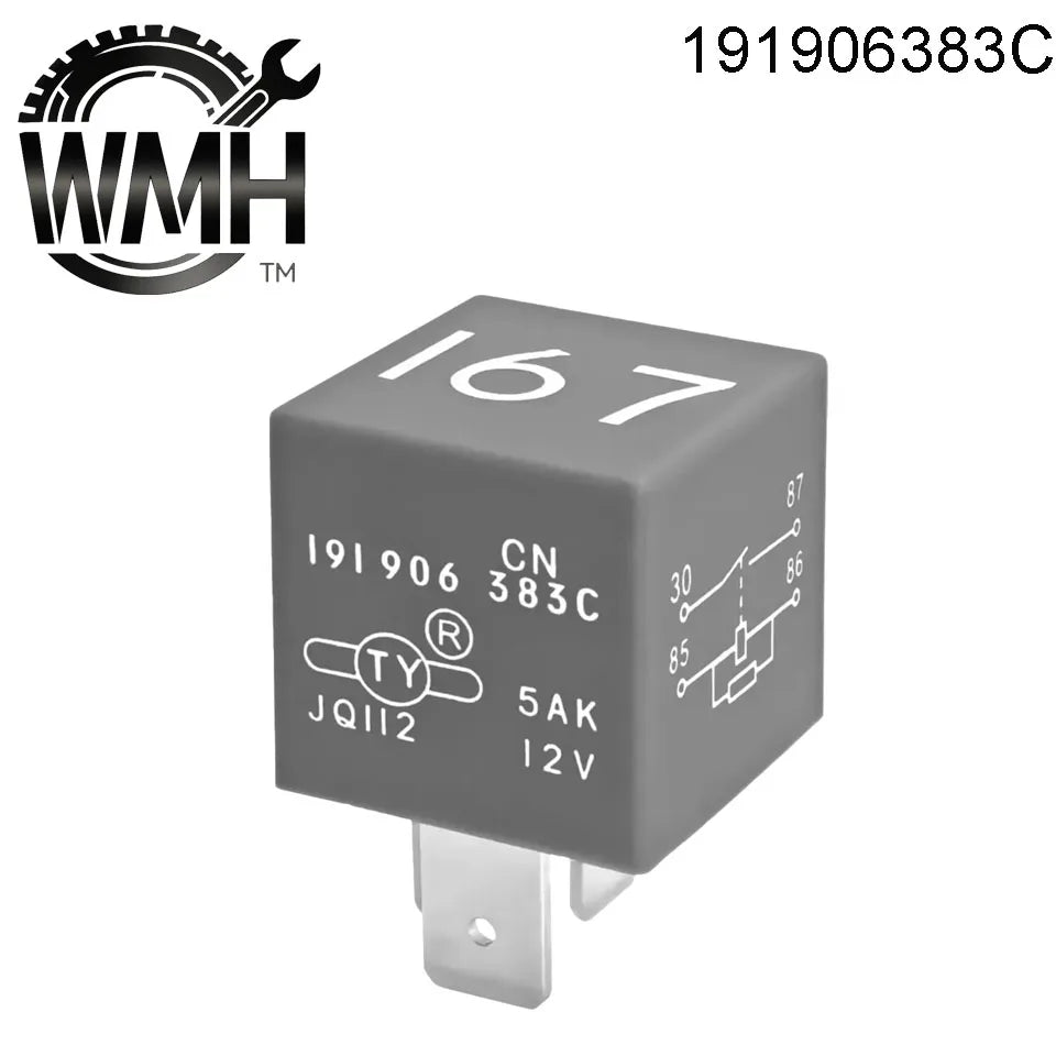 191906383C Fuel Pump Relay # 167 For AUDI A4 2001-2005 A8 S4 S8 VW Golf 1986-2013 MK2-MK6 Passat Jetta Touareg