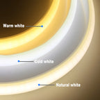 Wall Touch Wifi Bluetooth COB LED Neon Strip Light 220V Dimmable 23key Remote Control Power Kit AC 220V 288LED/m Waterproof Rope