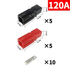 10/50/100/500 Pcs  Type Single Pole SB30 30A Plug 600V DC Battery Connector UPS Power Plug High Current Quick Plug