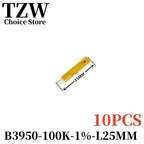TZW 10PCS NTC Thermistor Temperature Sensor Film Resistance Probe MF55 B3435 B3950 10K 50K 100K 25MM 50MM 75MM