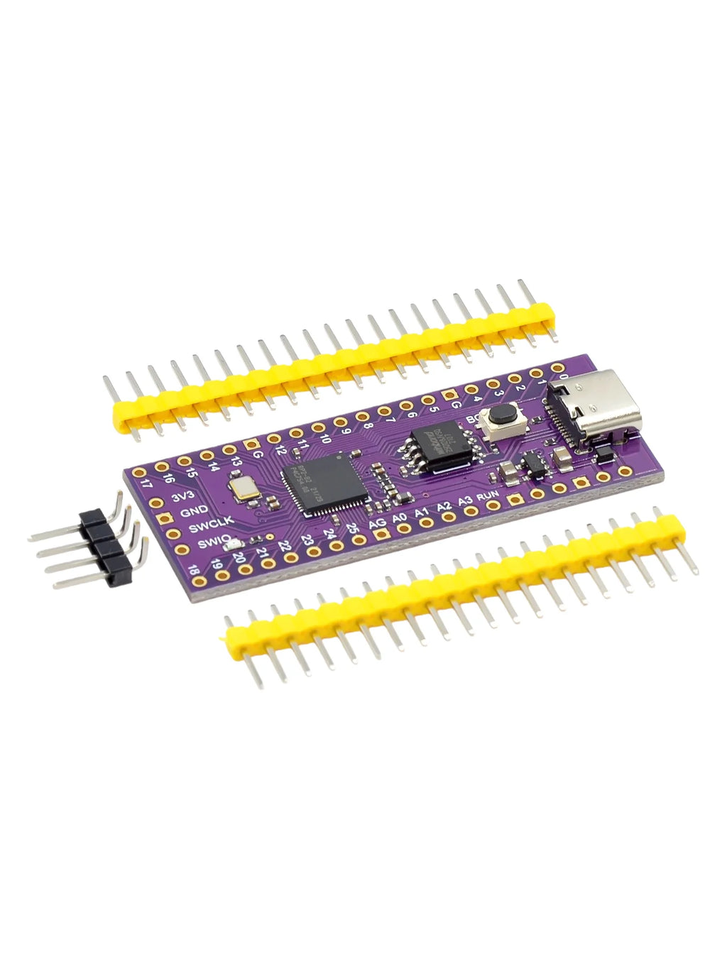 Ultimate Pico RP2040 128Mbit 16MB/4M compatible with Raspberry Pi, featuring a dual-core processor