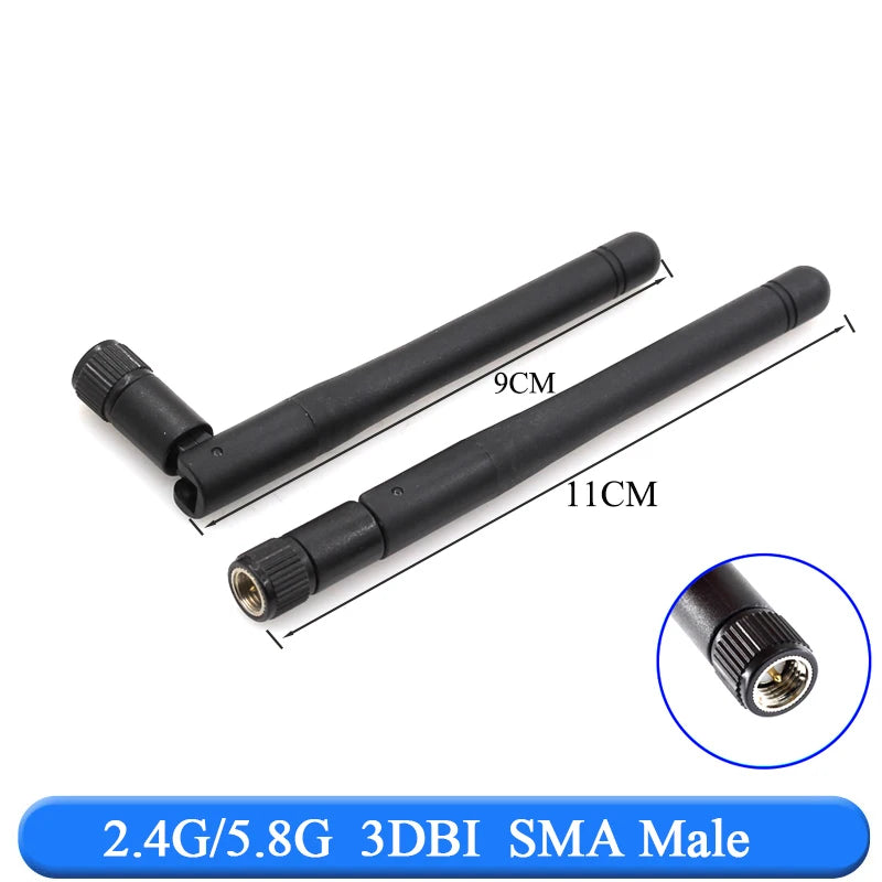 1-10Pcs 2.4GHz 5.8Ghz 5G Antenna RPSMA 8dBi wifi Antenna Dual Band 2.4G/5G 5.8G WIFI Antena Aerial SMA Female Wireless Router