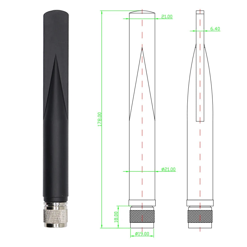 Long-Range LORA Antenna 868MHz 915MHz NB IoT Omni N-Type Connector Antenna for Meshtastic Solar Node/Repeaters/Devices Slinkdsco
