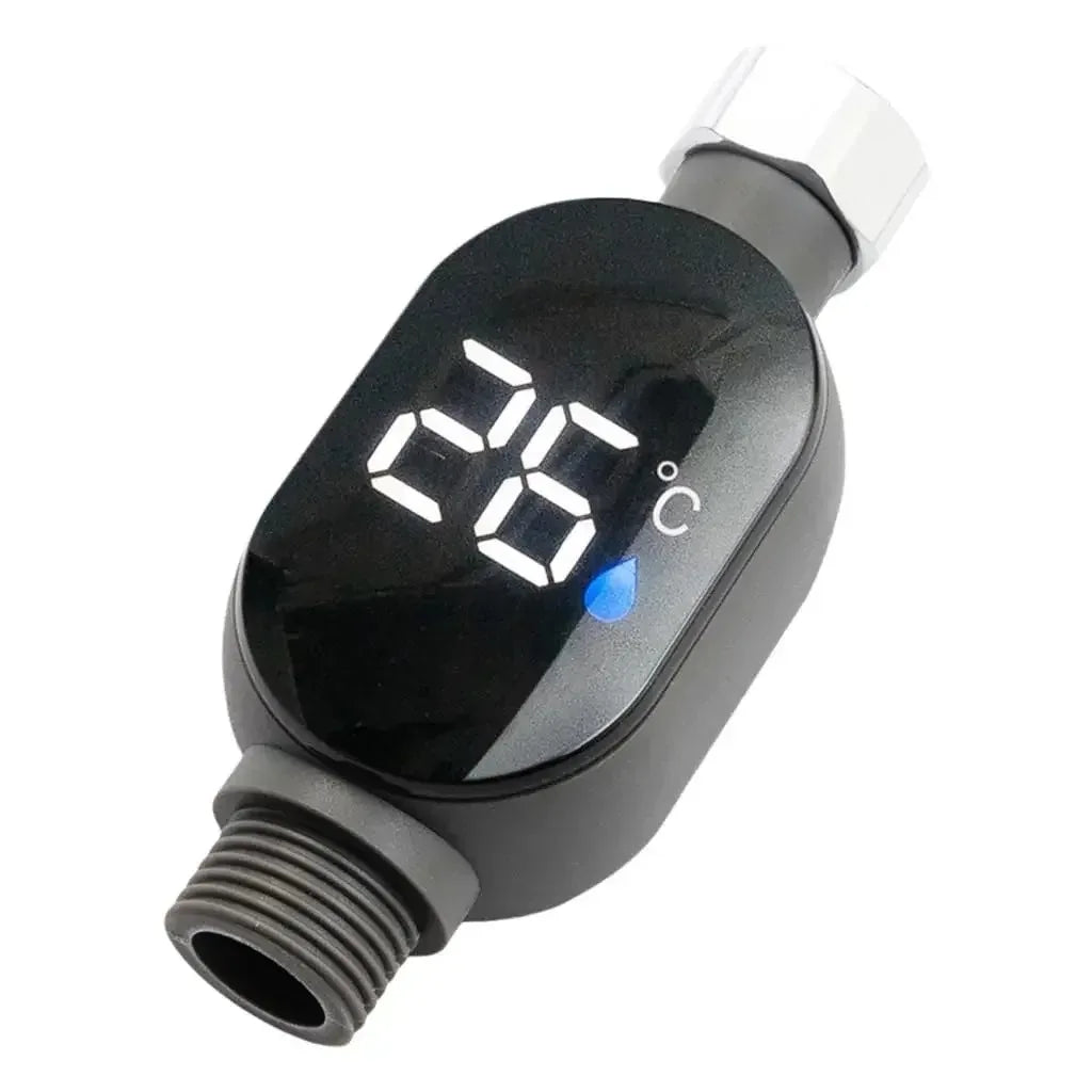 Bathroom Thermometer LED Display 0℃~99℃ Water Temperature Meter Shower Head Thermometer Accurate Digital Measurement Tool