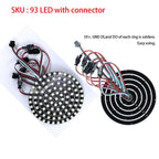 5v ws2812b 5050 RGB sk6812 LED Ring Lamp Light,module strip 1/8/12/16/24/32/241 LED/ring with Integrated Drivers for Arduino