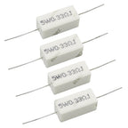 1R 2R 3R 5R 8R 1K Cement Wirewound Resistor 5W 10W Non-Inductive BPR56 Series 0.01R–10K  2.2R 330R 150R 100R 20R