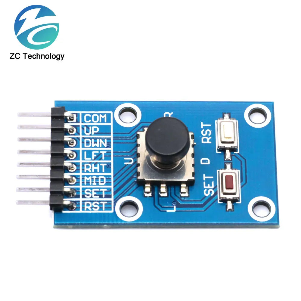 Five Direction Navigation Button Module for MCU AVR Game 5D Rocker Joystick Independent Keyboard for Arduino Joystick Module