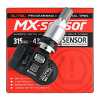 4PCS Autel TPMS MX-Sensor 315MHz & 433MHz 2in1 Tire Pressure Sensors Summer Tire Exchange Universal Clamp In