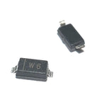 50pcs SOD-123 Zener Diode 1206 0.5W BZT52C2v4 WX BZT52C2v7 W1 BZX52C3v0 W2 2.4v 2.7v 3v