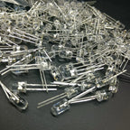 100pcs 5mm IR LED 850nm Clear Lens Infrared Diode 20mA Transparent 5 mm Through Hole Light Emitting Diode 850 Nm LED Lamp