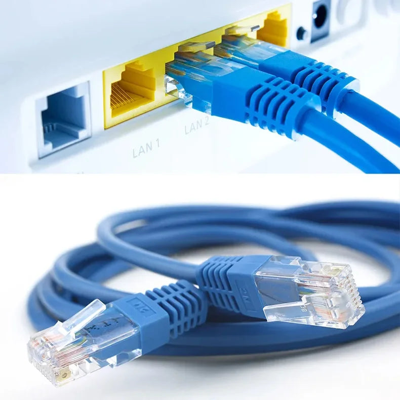 RJ45 Connector Pass Through CAT6 CAT5E Modular Plug Network Ends UTP 3U 50u Gold Plated 8P8C Crimp End for Ethernet Cable