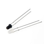 10pairs 3mm 5mm 940nm LEDs Infrared Emitter and IR Receiver Diode Diodes 301A for arduino