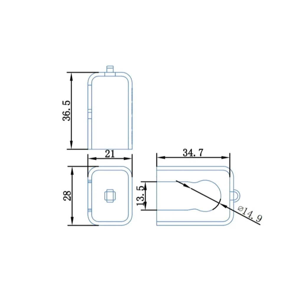 2Pcs 120A 150A 200A All-Copper Lithium Battery Terminal Connector Energy Storage Terminal Battery Connector Adapter High Current