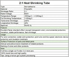 1-10Meter Clear Dia1 2 3 4 5 6 7 8 9 10 12 14 16 20 25 30 40 50mm Heat Shrink Tube 2:1 Polyolefin Thermal Cable Sleeve Insulated