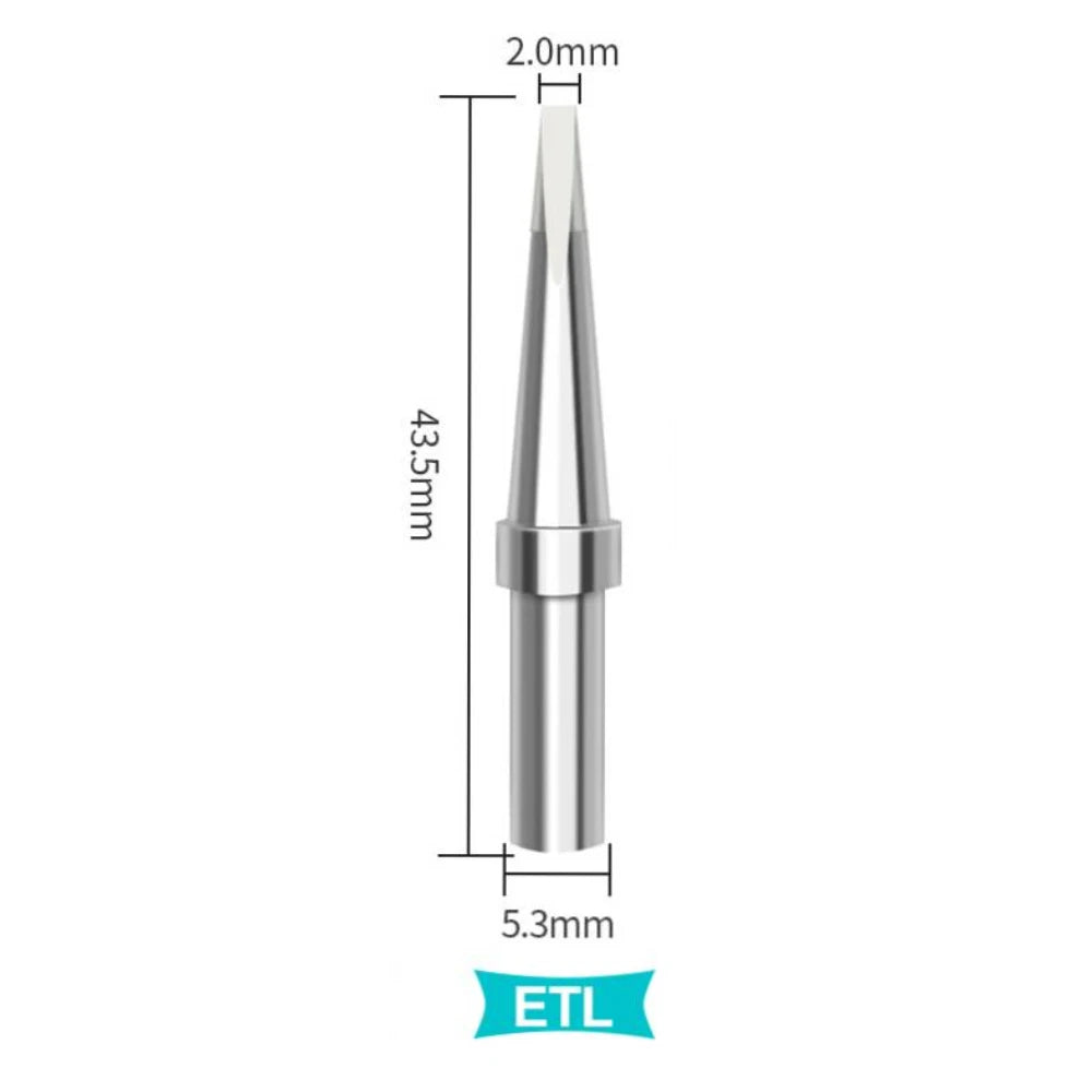 Weller ET Series ETD ETB ETA Soldering Iron Tip Copper Lead-Free for WES50 51 Soldering Station Welder For PES51 LR21 Handles