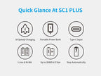 XTAR 26800 Battery Charger QC PD USB C 3A Fast Charging 21700 26650 26800 NiMH D Batteries 10W Power Bank 18650 Charger SC1 PLUS