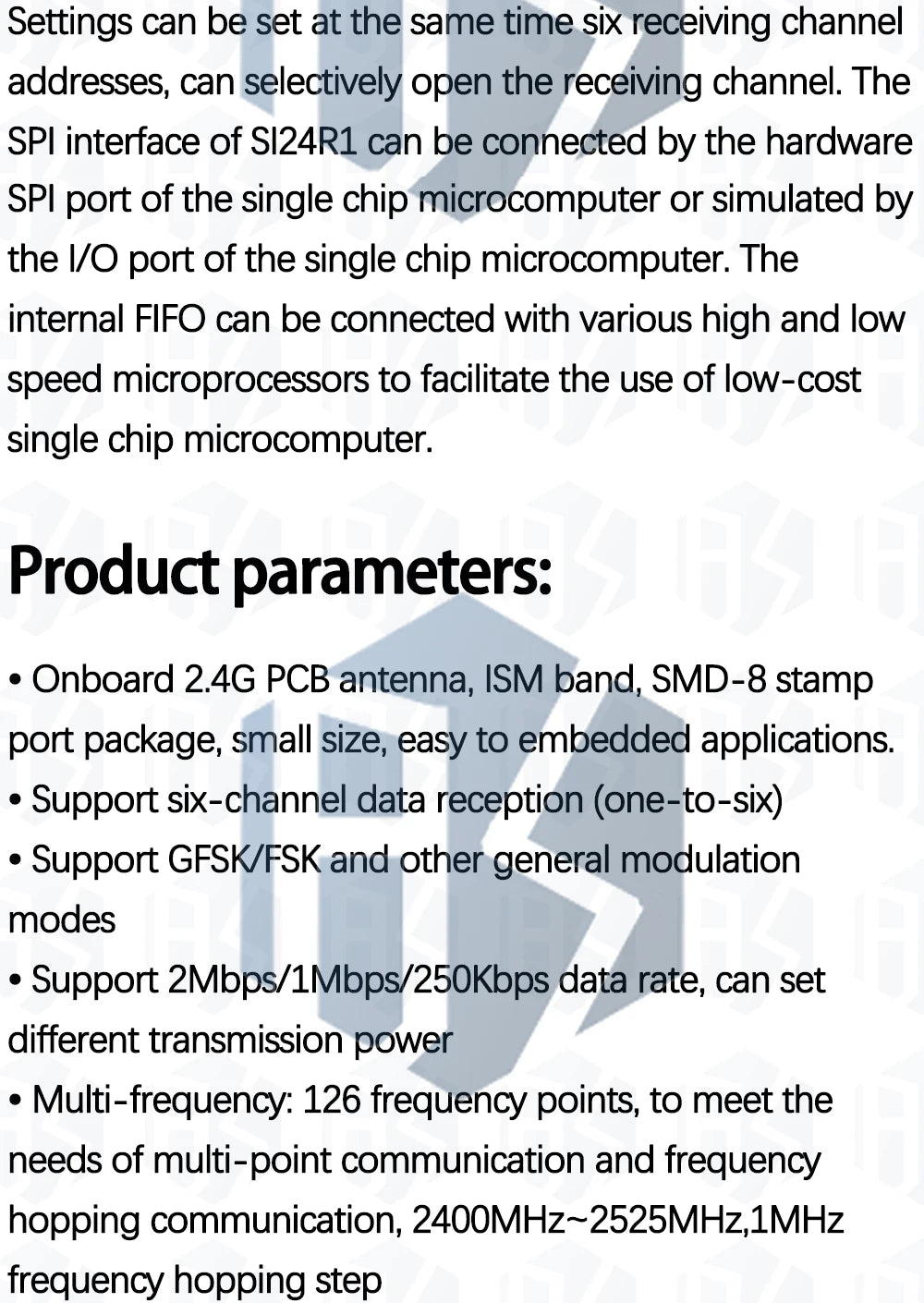 1PC 2.4G NRF24L01+ Upgraded Wireless Module: DIY for Arduino-Compatible Communication Kit (2Mbit/s Data Transmission)